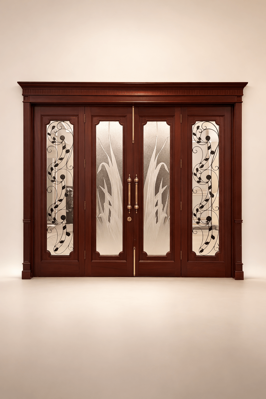Glass door 5 - Wood Mark
