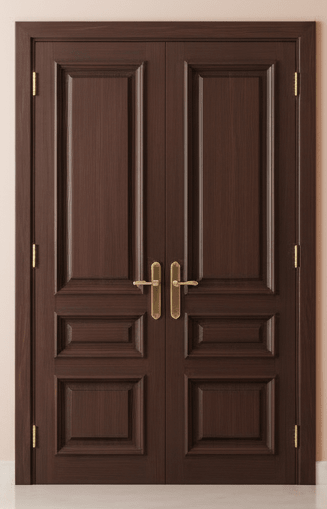 Glass door 7 - Wood Mark