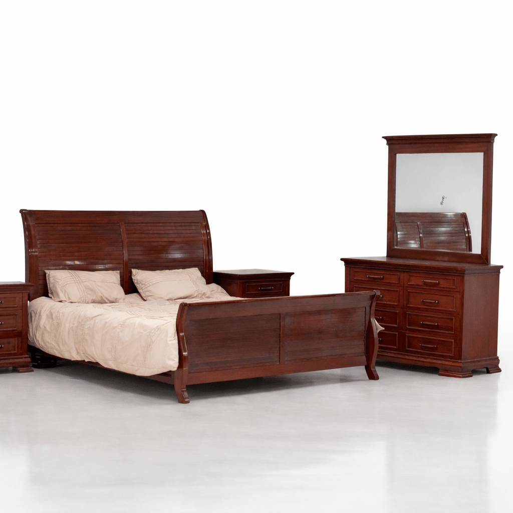 Glossy Louvered - Wood Mark