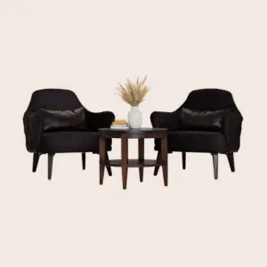 Arc Woven Chair Set