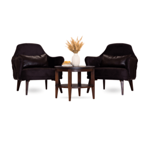 Arc Woven Chair Set