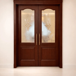 Serene Lattice Luxury Ivory Wardrobe