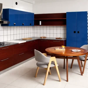 Compact Color Kitchen