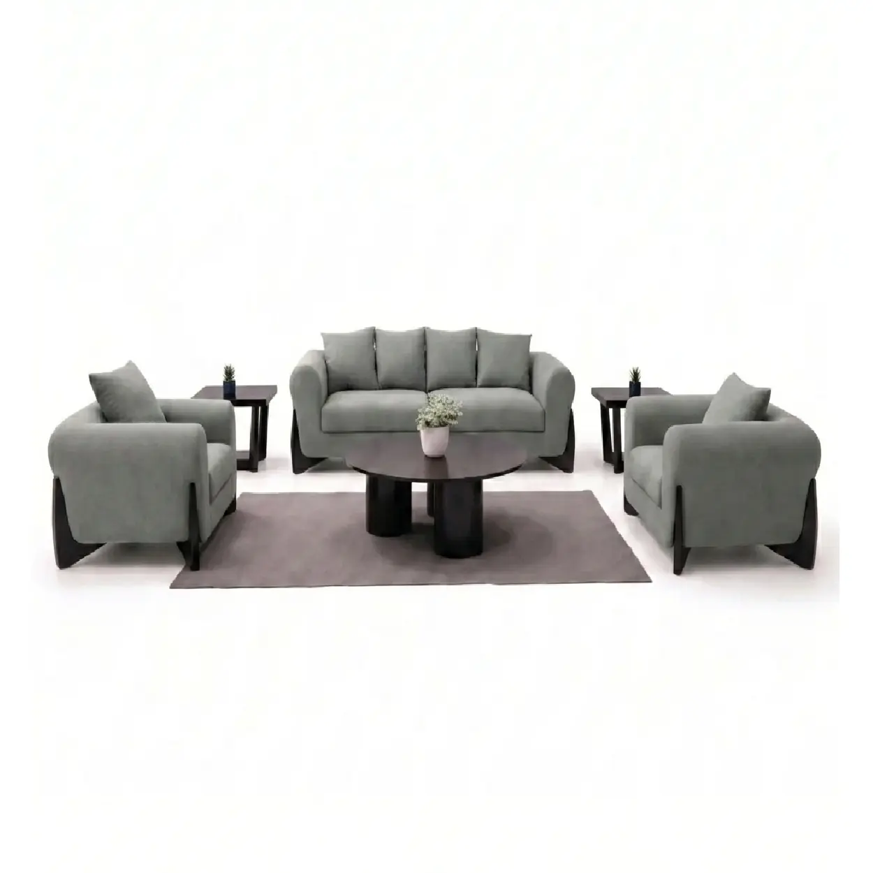 Sage Lounge Premium Sofa Set