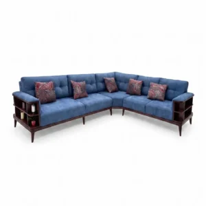 Cobalt Curved Modern Sectional Sofa