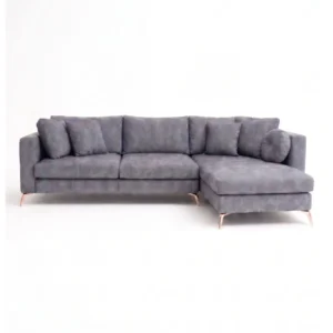 Slate L-Shape Modern Sectional Sofa