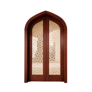 Moorish Arc Glass Door