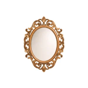 Ornate Oval Mirror