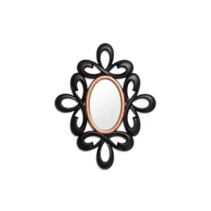 Floral Oval Mirror