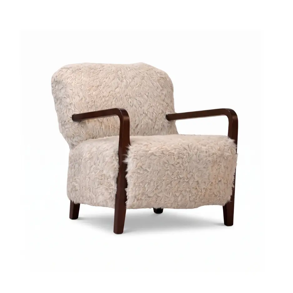 Boucle Lounge Chair