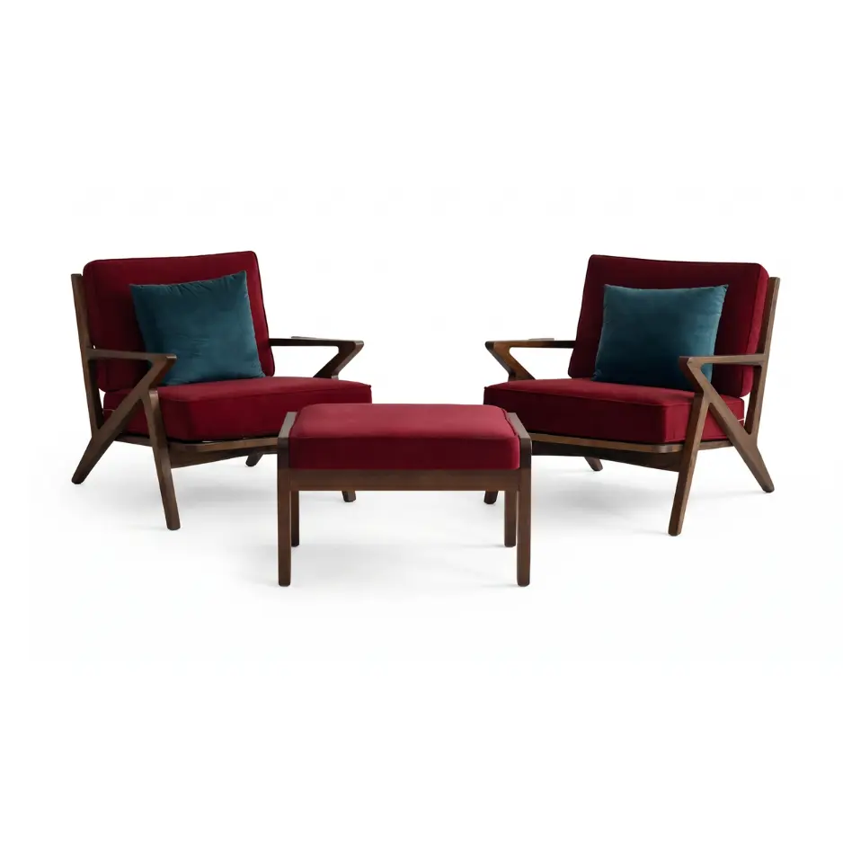 Ruby Accent Chair Pair