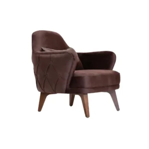 Cocoa Curve Armchair
