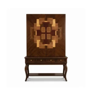 Geo Carved Cabinet