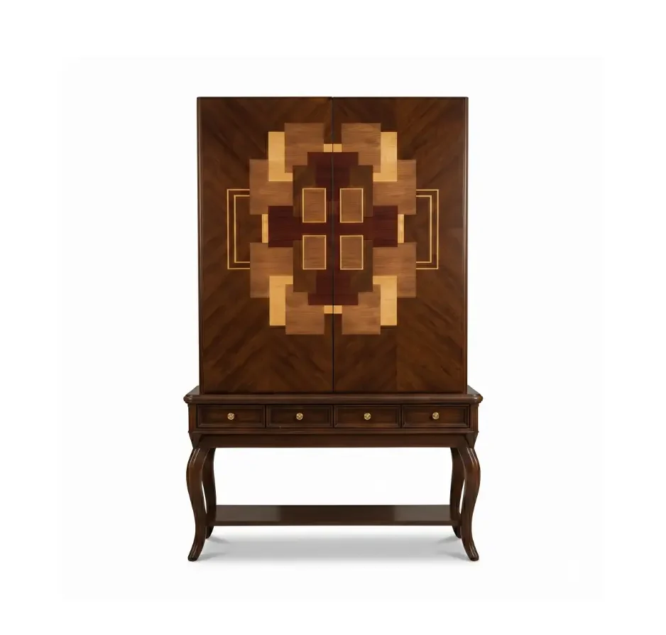 Geo Carved Cabinet